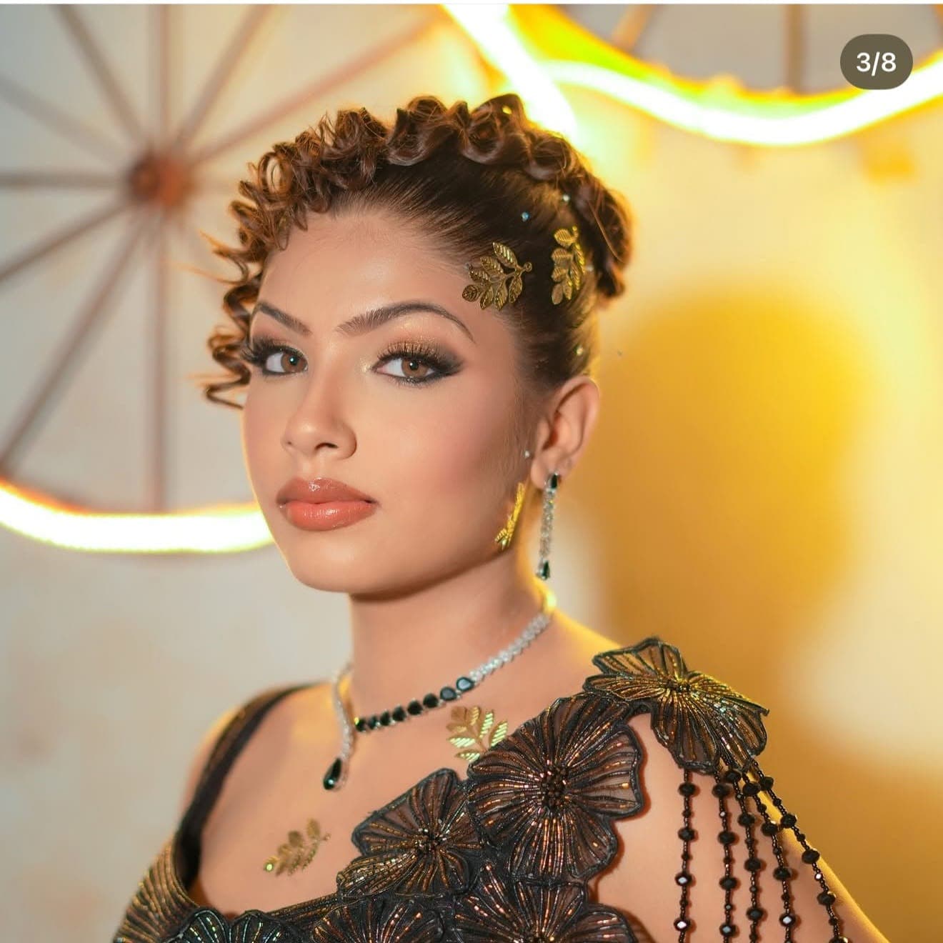Cocktail bridal makeup look by Jiya Vadhwani in Udaipur